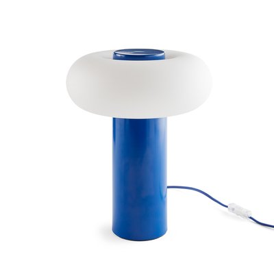Lampe à poser en métal fer et opaline, Omer LA REDOUTE INTERIEURS