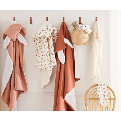 Cape de bain gaze de coton 380 g/m2, Kumla LA REDOUTE INTERIEURS