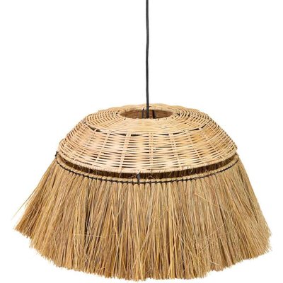 Suspension fibre naturelle esprit bohème pour salon chaleureux RECOLLECTION