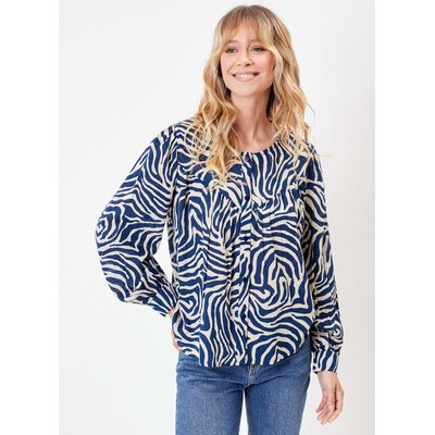 Blouse imprimée ample coton bio SVANA LA FIANCÉE
