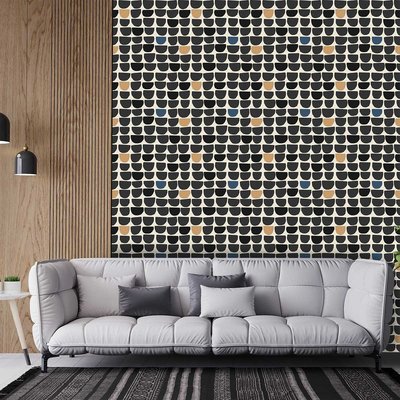 Papier peint, nova - Tapisserie decor HEXOA
