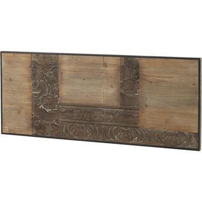 Tête de lit bois sculpté style romantique mural RECOLLECTION