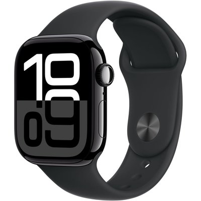 Montre connectée Serie 10 46mm Alu/Noir S/M Cellular APPLE