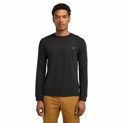 T-shirt col rond à manches longues slim TIMBERLAND