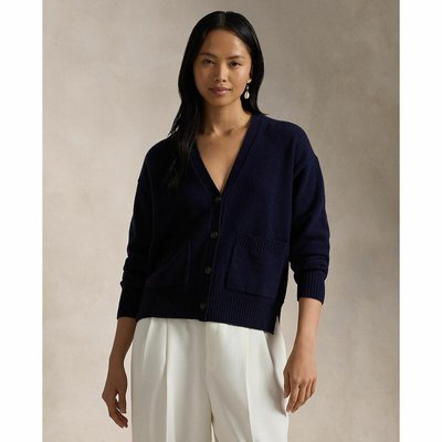 Gilet boutonné en laine mélangée POLO RALPH LAUREN