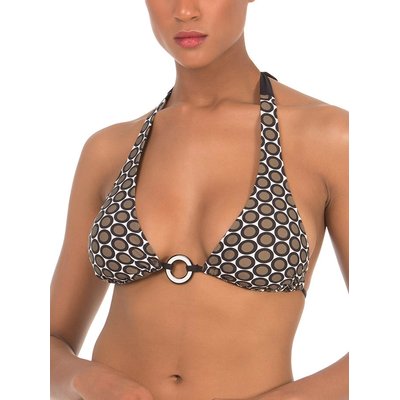 Haut maillot OPÉRA bain triangle préformé multipositions OCÉANE marron SELMARK MARE
