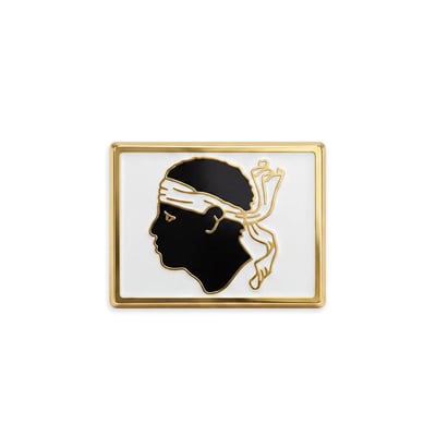 Pins BANDEIRA CORSICA - Noir CACATOES