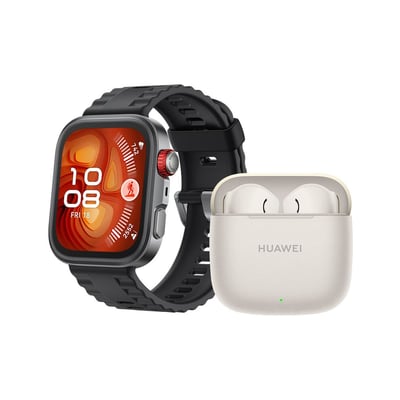 Montre connectée Pack Fit 4 PRO Noir + Freebuds SE3 Beige HUAWEI