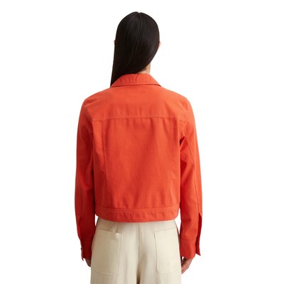 Veste d'intérieur regular en mélange coton organique/lin MARC O'POLO