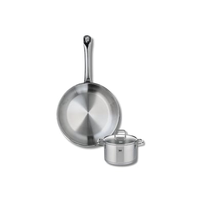 Batterie de cuisine 1 poêle 28cm + 1 faitout 14cm PROFI CITRIN ELO