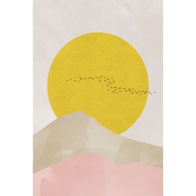 Tableau Envolée au soleil HEXOA