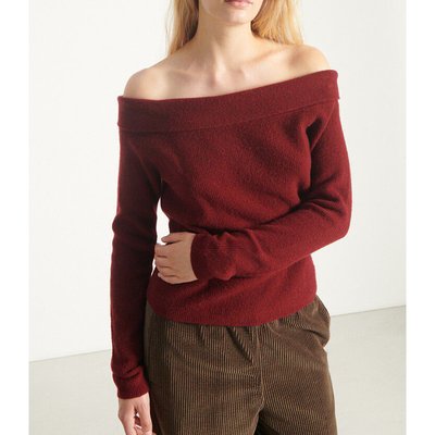 Pull décolleté bandeau, RAXOW AMERICAN VINTAGE