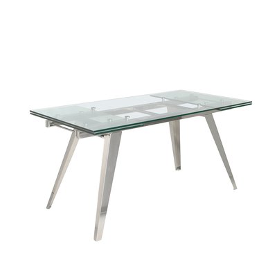 Table manger extensible en verre trempé ANGEL CERDA