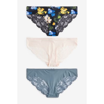 Slips brésiliens invisibles au dos, lot de 3 NEXT