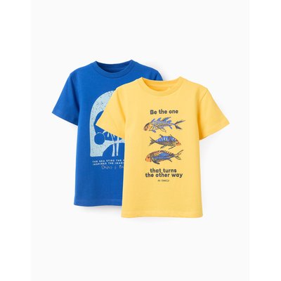 Pack 2 T-shirts en Coton ZIPPY