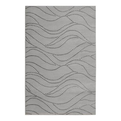 Tapis plat velours ras à reliefs motif , SELENA ESPRIT