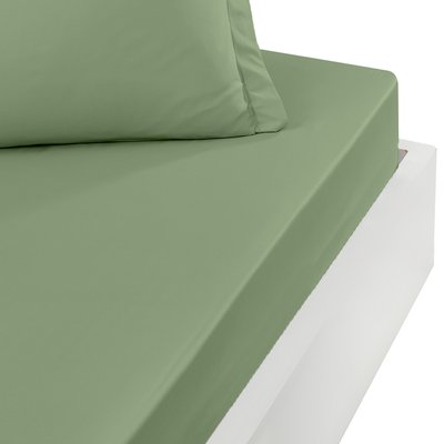 Drap housse satin coton/tencel 200 fils bonnet 40 cm OPERA SENSEI MAISON