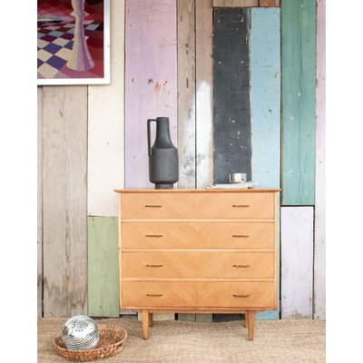 Commode en chêne clair Olga N°176 - Bon état DEBONGOUT