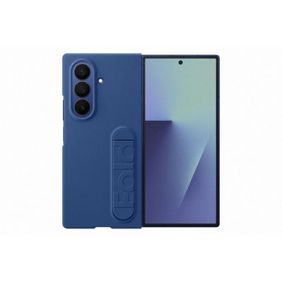Coque Galaxy Z Fold 7 bleu nuit avec support SAMSUNG
