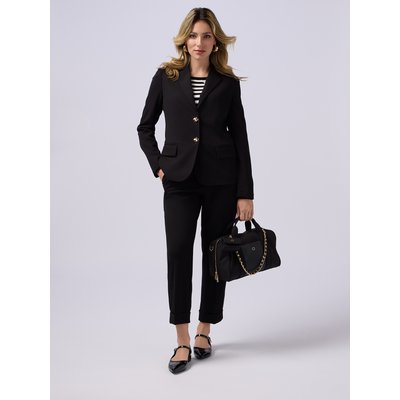 Pantalon réalisé en tissu scuba crêpe OLTRE