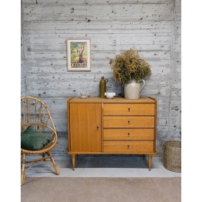 Buffet en bois clair Gustave N°591 - Bon état DEBONGOUT