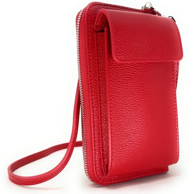 Mini-sac pochette en cuir grainé italien STREET OH MY BAG