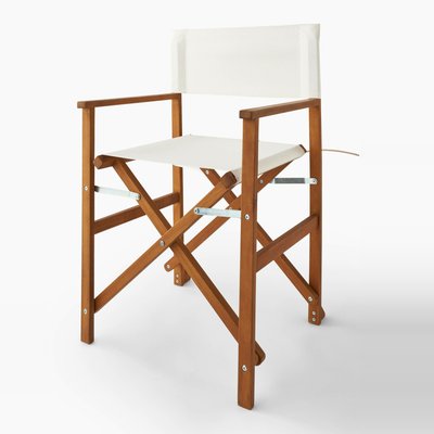 Chaise réalisateur pliable, 56x48xH88cm, en bois d'acacia et coton MONOPRIX