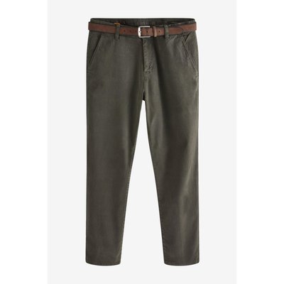 Pantalon doux coupe slim avec ceinture NEXT