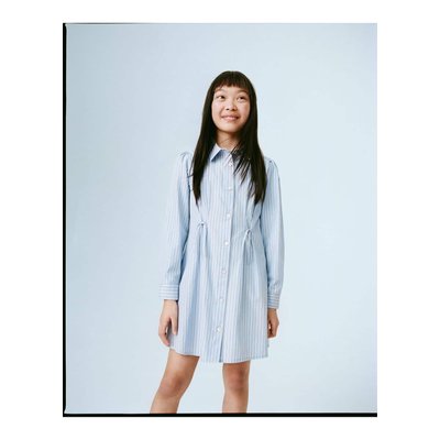 Robe chemisier à rayures MANGO KIDS