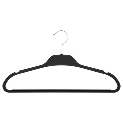 5 cintres antidérapant Platisque RUBBER 5FIVE SIMPLY SMART