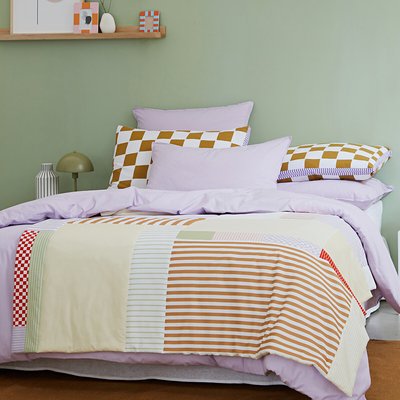 Dekbed bedrukt met patchwork, Jorda LA REDOUTE INTERIEURS