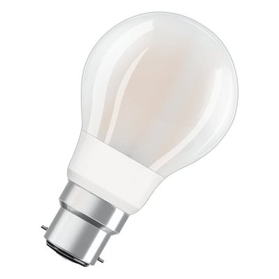 Ampoule Led Verre Dépoli Dimmable 12w=100w Blanc Chaud B22 OSRAM