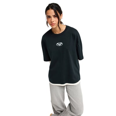 T-shirt oversize à manches longues doubles DOUBLE VIEW. ROXY