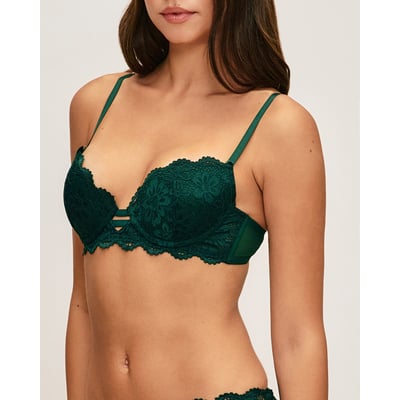 Soutien-gorge push-up en dentelle florale FAVORIZ UNDIZ