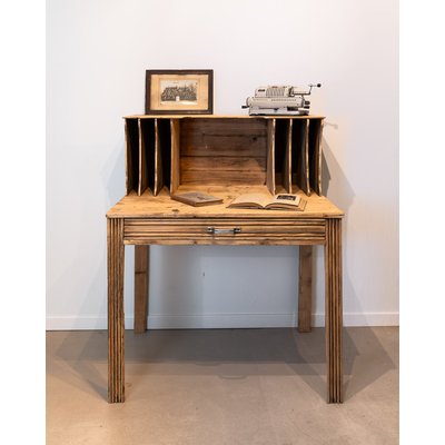 Bureau en bois Edouard N°231 - Bon état DEBONGOUT