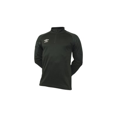 T-SHIRT DE SPORT MANCHES LONGUES 1/2 ZIP JUNIOR Polyester UMBRO