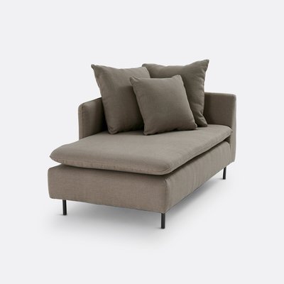 Méridienne modulable lin/viscose P158 cm, Ivete LA REDOUTE INTERIEURS