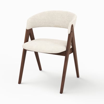 Chaise Isis en tissu - ISIS MAISON PAVANE