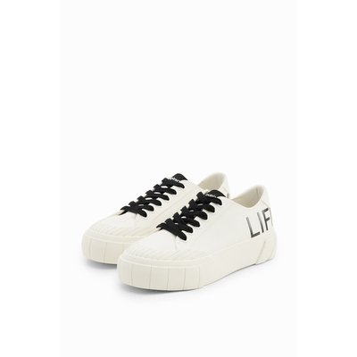 Baskets à plateforme Life is Awesome DESIGUAL