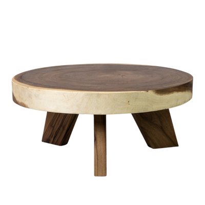 Table basse ronde en bois de suar JULIETTE HYDILE