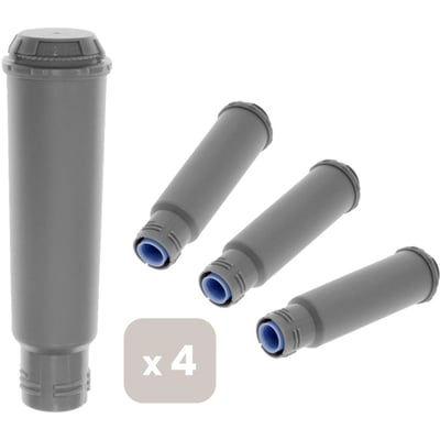 Cartouche filtrante pour expresso broyeur, compatible Krups - Lot de 4 ESSENTIEL B