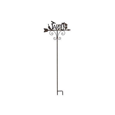 Tuteur direction jardin à planter 39 x 8 x 127 cm JARDINDECO