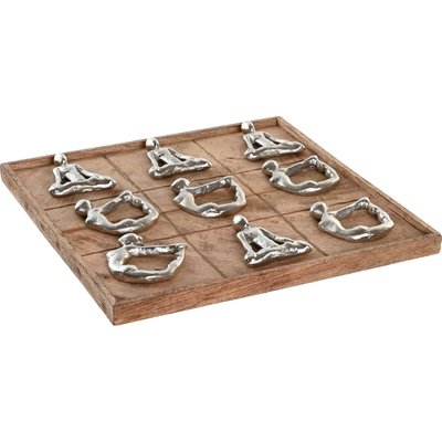 Objet de décoration en bois et aluminium RECOLLECTION
