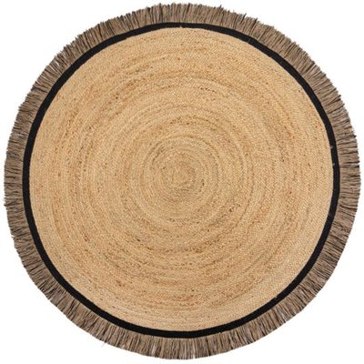 Tapis rond en jute tressée KANA NOVATREND