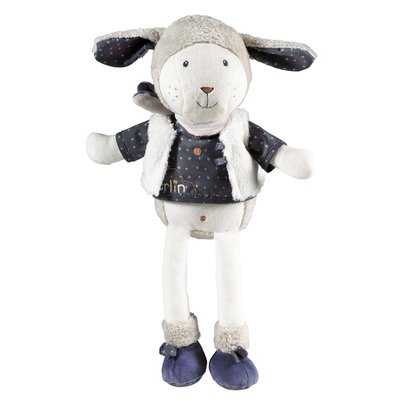 Doudou Mouton en velours SAUTHON