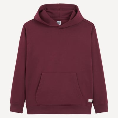 Sweat à capuche en molleton LA REDOUTE COLLECTIONS
