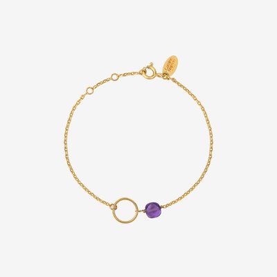 Bracelet doré à l'or fin FIDJI CAROLINE NAJMAN