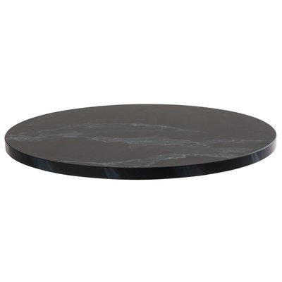 Plateau de table rond en mélaminé ⌀60 cm, RIVOLI OVIALA