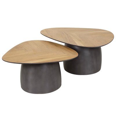 Lot de deux Tables basses - HOANI LISA DESIGN