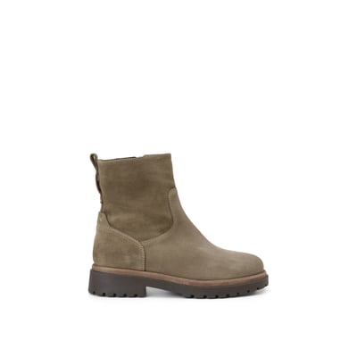 Bottes modèle Birte en cuir velours souple MARC O'POLO